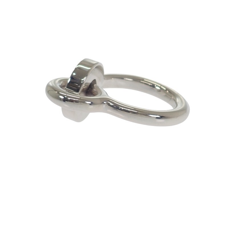 Hermes Sellier US6-6.25 Ring 925 Silver Hd #53 293371