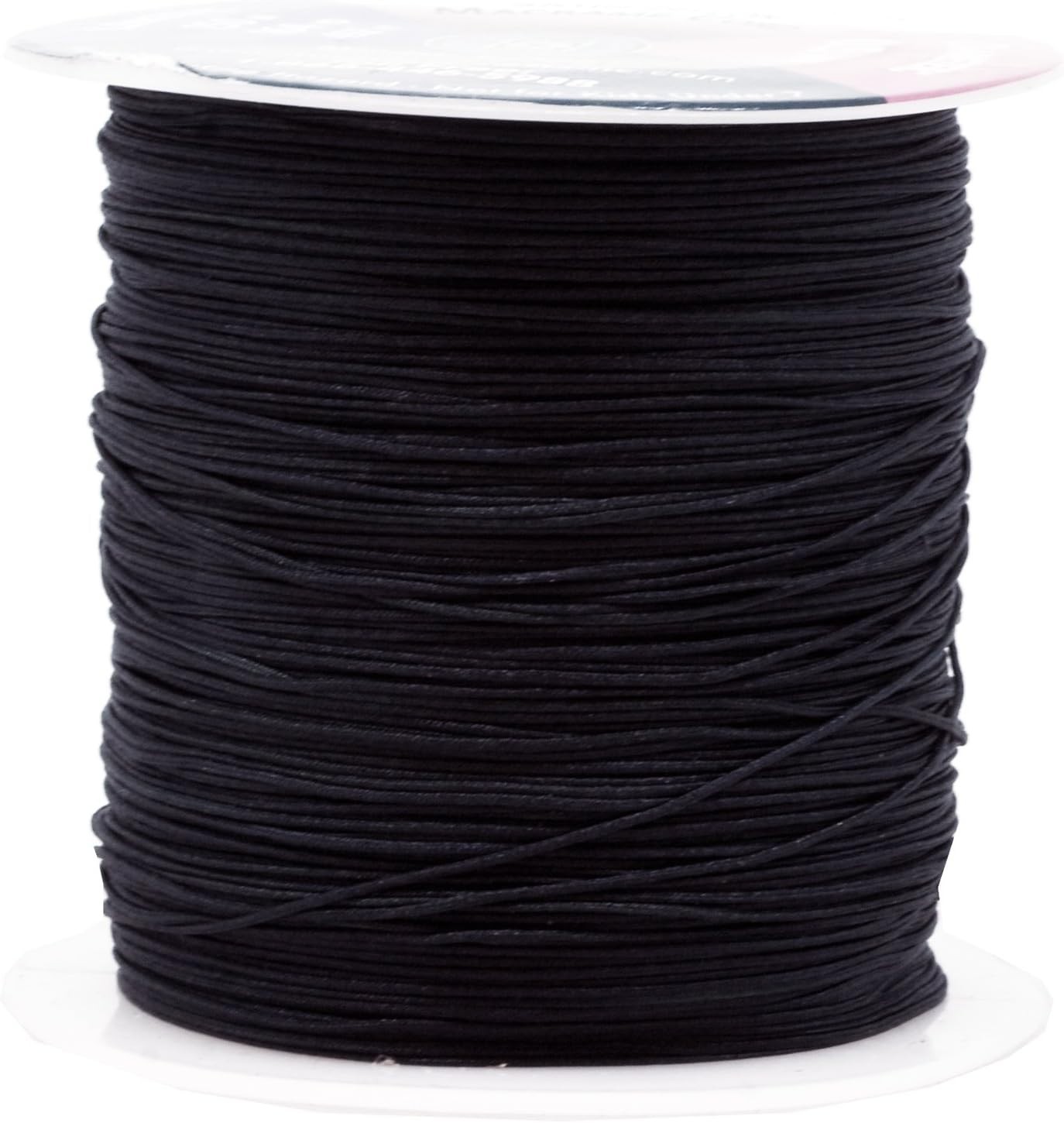 Versatile 164 Yards 0.5mm Black Nylon String – Ideal for Jewelry & DIY Crafts