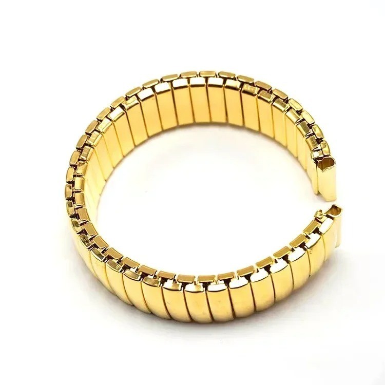 Stainless Steel Elasticated Watch Band Strap Metal Bracelet 12 14 16 18 20 22 mm
