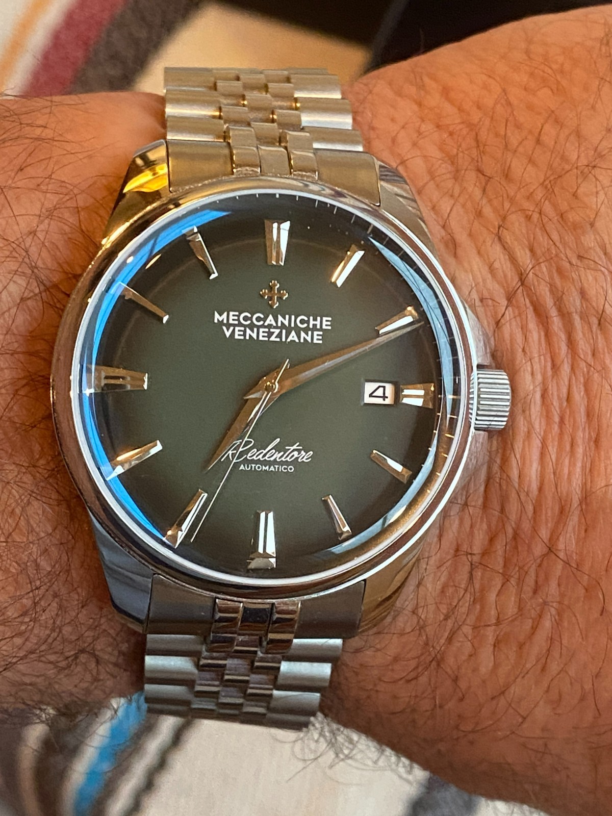 Mecchaniche Veneziane Redentore Green Dial