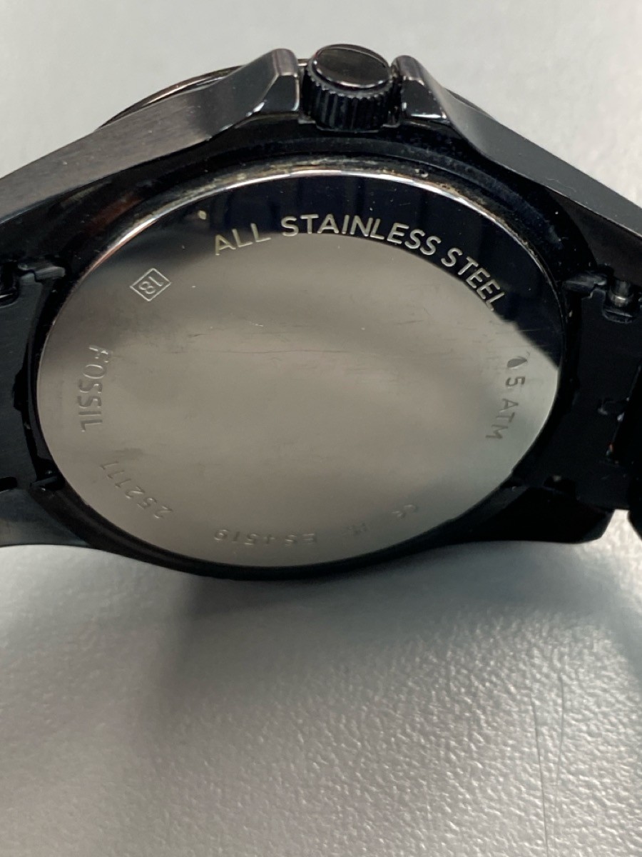 Fossil Black Riley stainless steel Ladies Watch (PD7016031)