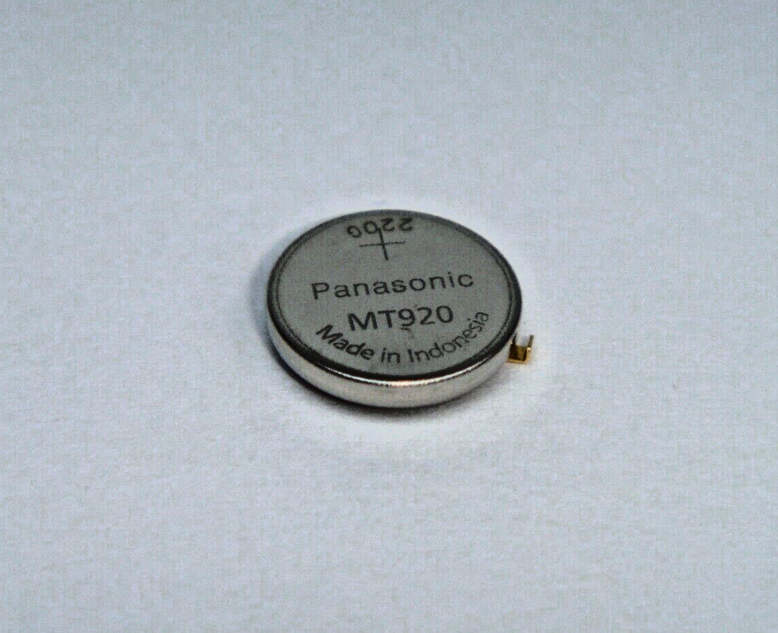 Citizen Skyhawk/Blue Angel Capacitor-Battery JR3080-51L Panasonic MT920/295-5600