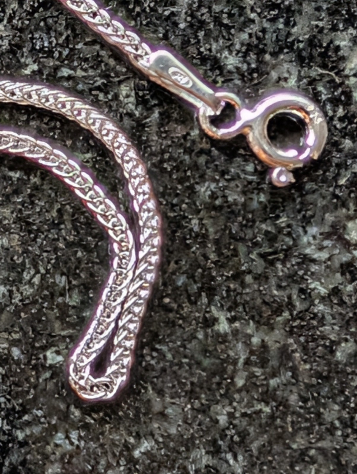 Lightweight Sterling Silver Spiga Link Chain 51cm 20 Inches