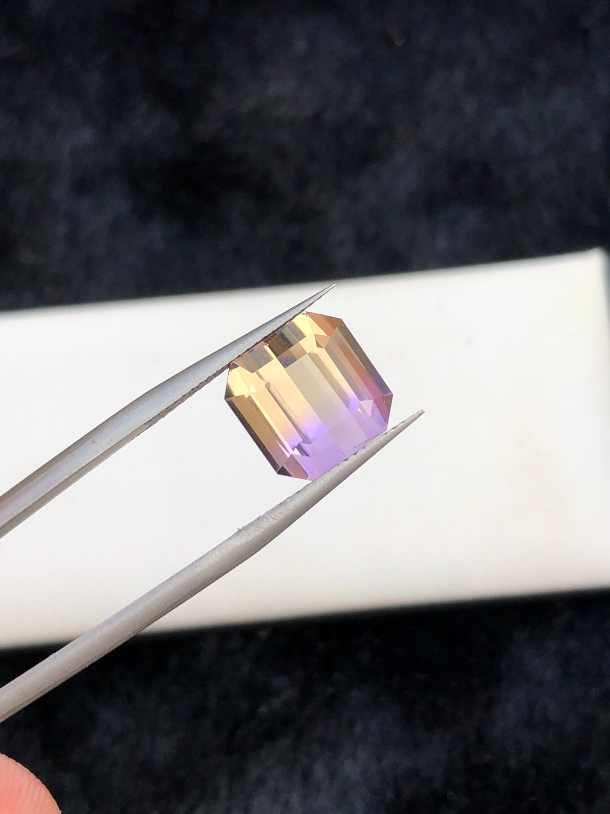 Natural Rich Bi-Color Ametrine 5.00 Ct | Purple & Golden Yellow Gemstone |