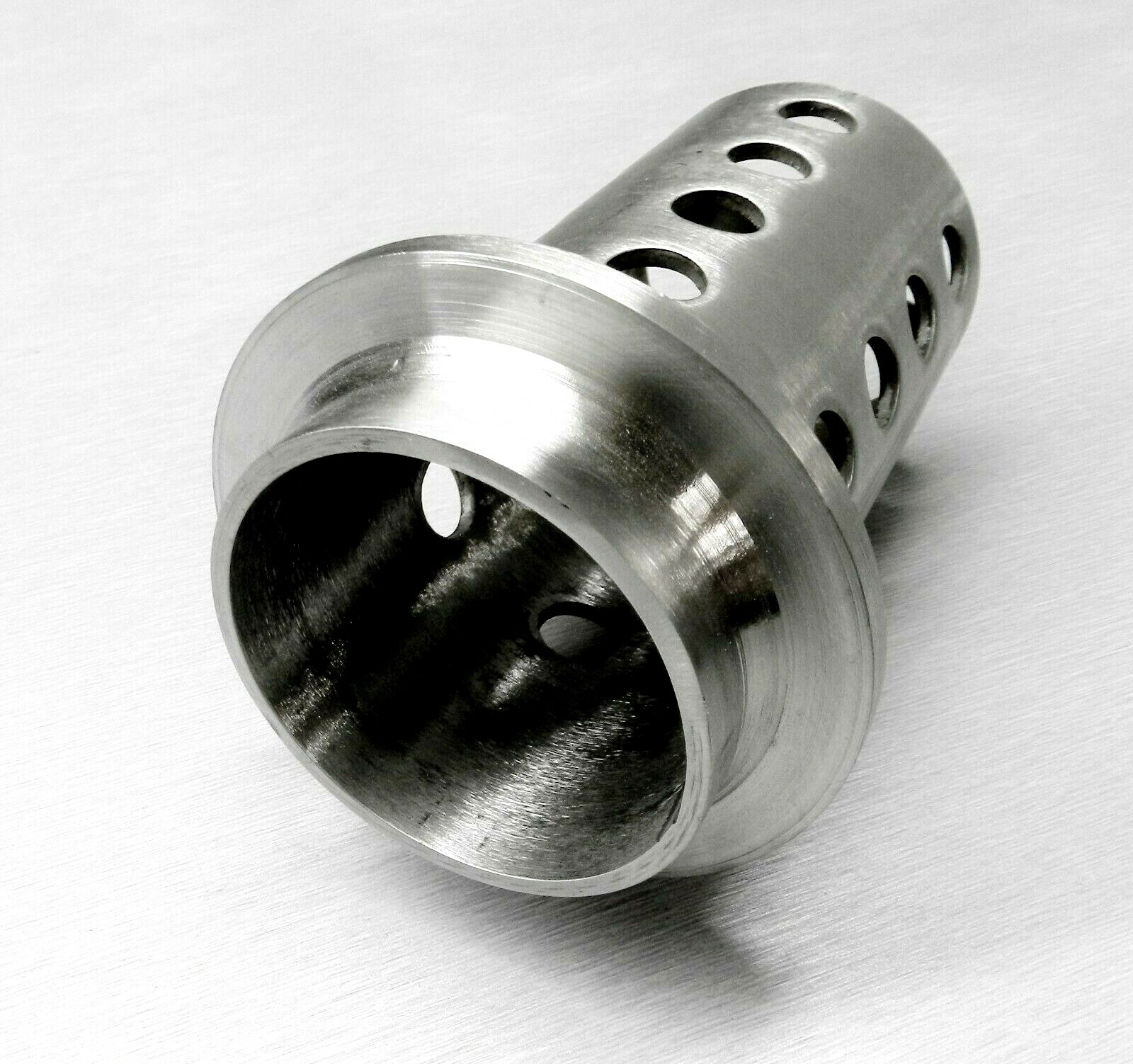 Perforated Casting Flask 2-1/2″ x 5″ Flask Vacuum Casting Stainless 1/8″ Wall