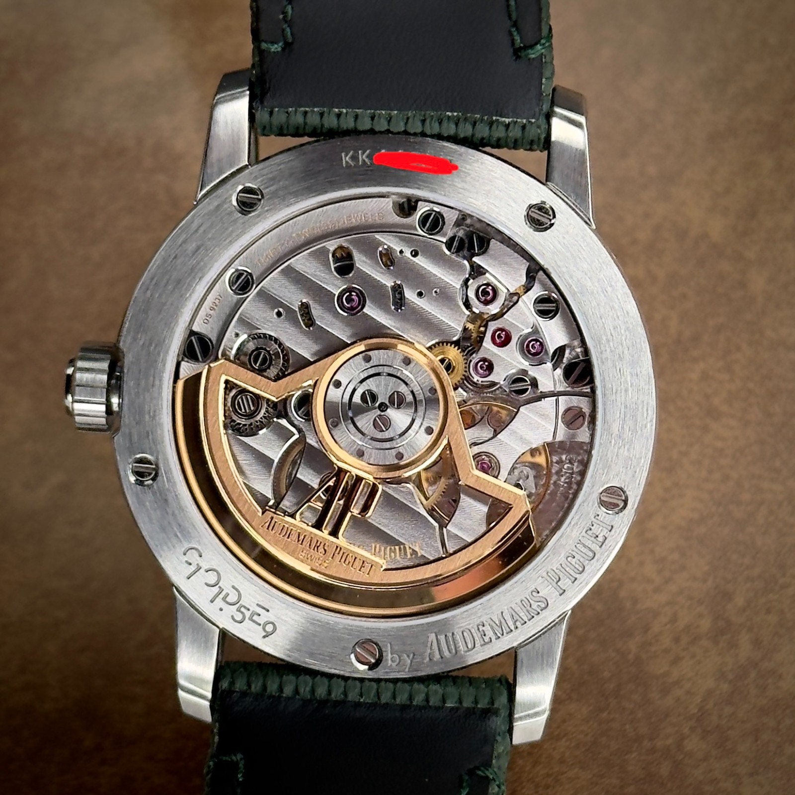 Audemars Piguet CODE 11.59 15210ST.OO.A056KB.01 Green Dial Steel Full Set 2024
