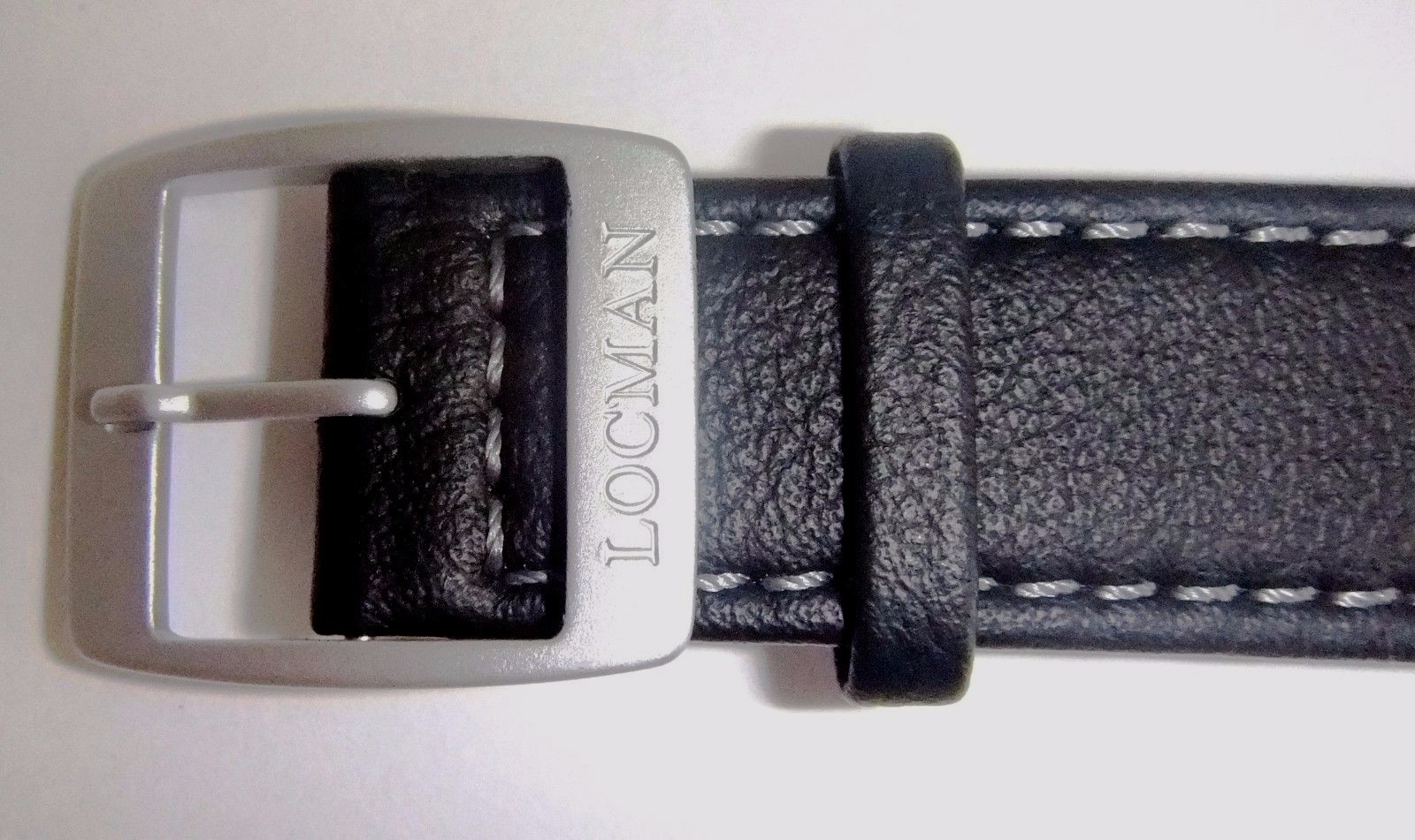LOCMAN SPORT SILVER-GRAY CHRONOGRAPH WATCH Model 487, NEW