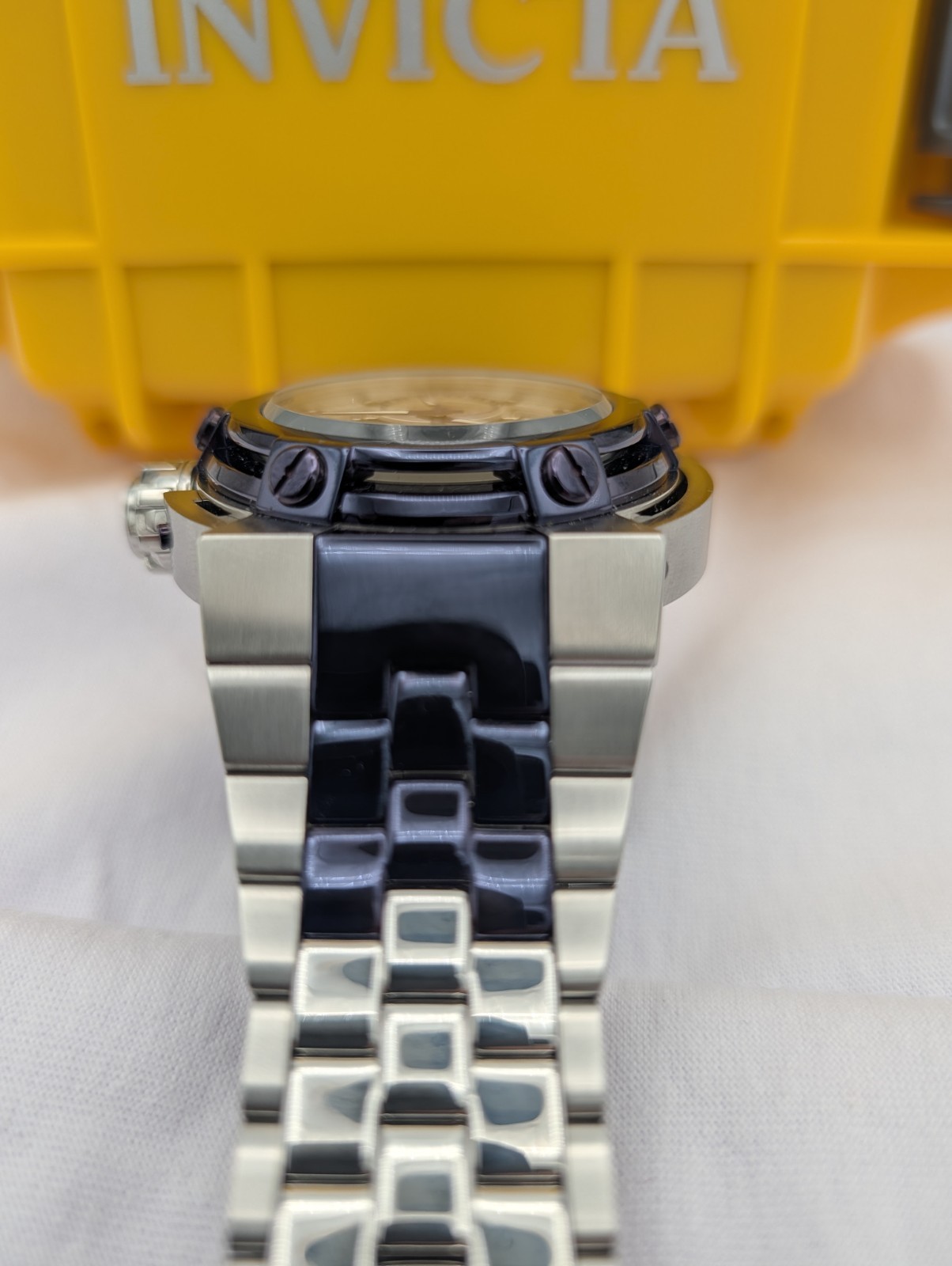 Invicta Reserve X-Wing Automatic Day / Night Moon Phase Skeletonized Never Worn