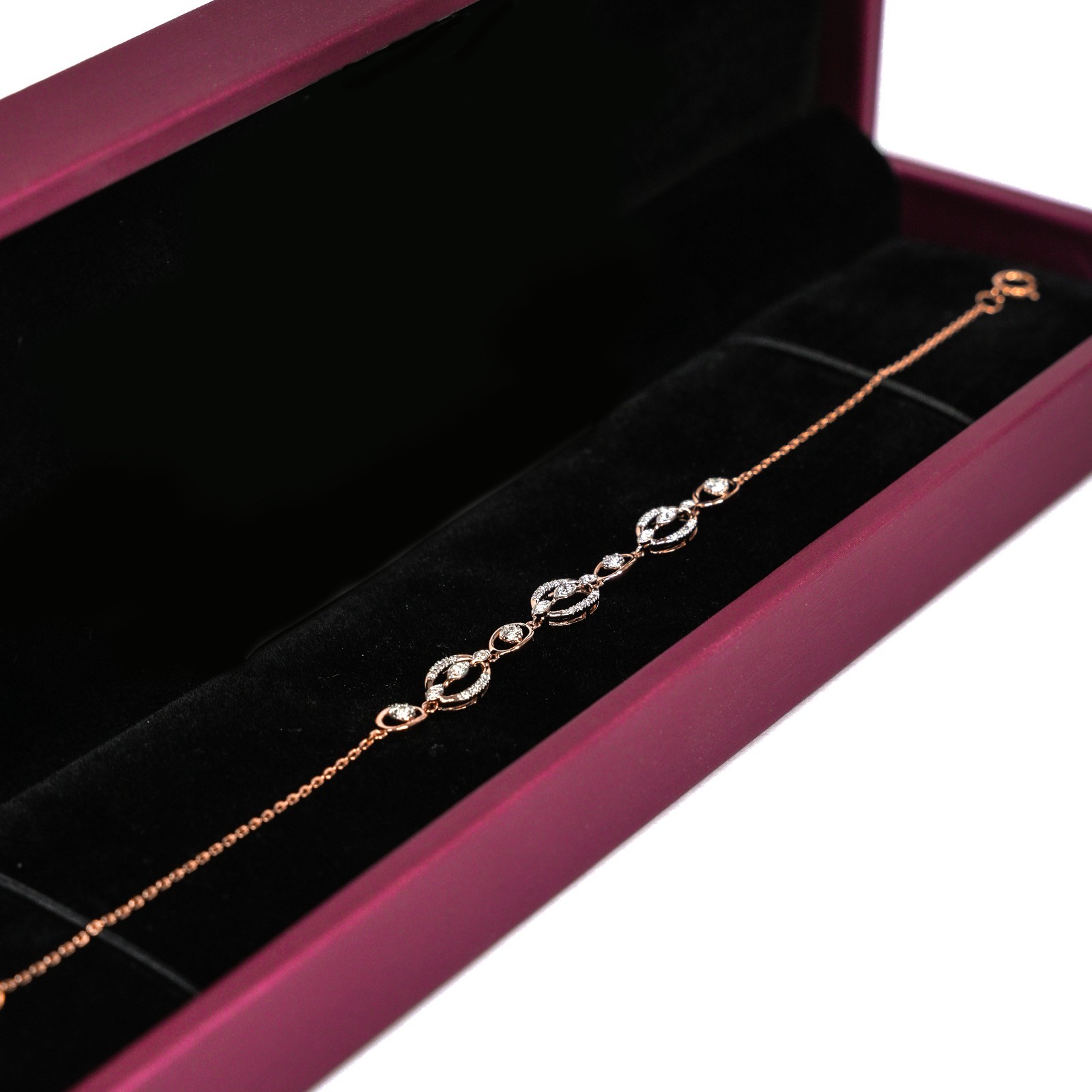 18 KARAT DIAMOND BRACELET | NATURAL DIAMOND | LIGHTWEIGHT | IGI CERTIFIED