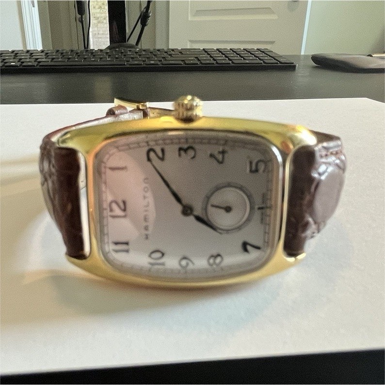 HAMILTON AMERICAN CLASSIC BOULTON QUARTZ WATCH