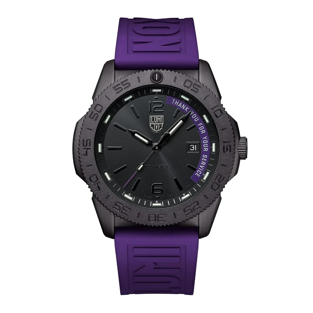 LUMINOX 44mm Pacific Diver ‘Thank You For Your Service’ Watch XS.3121.BO.TY.SET