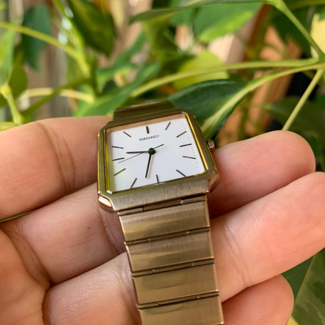 Seiko Session Hard Coated Titanium Case Rare 80s Rare Quartz Excellent condition
