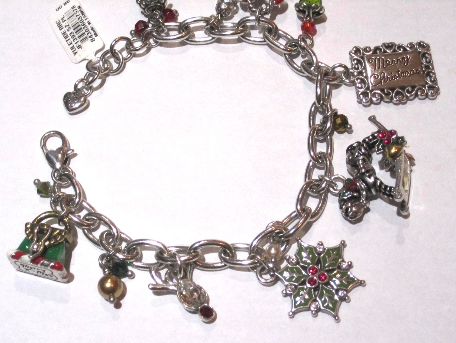Brighton YULETIDE Collection Christmas Holiday Charm Bracelet – RETIRED.