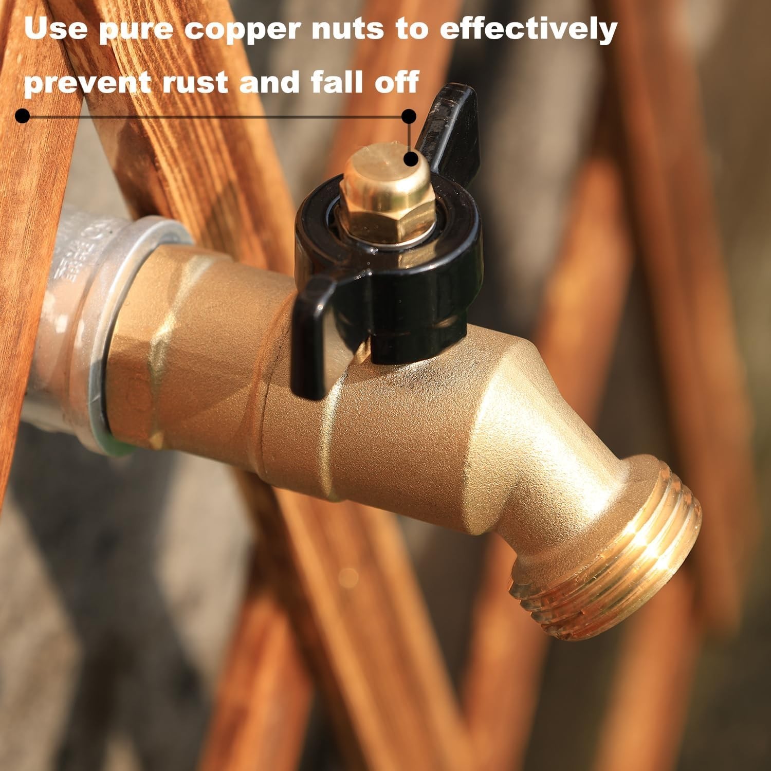 Full Flow Male outdoor-faucets Hose Bibb 3/4″ Male NPT inlet Connection with …