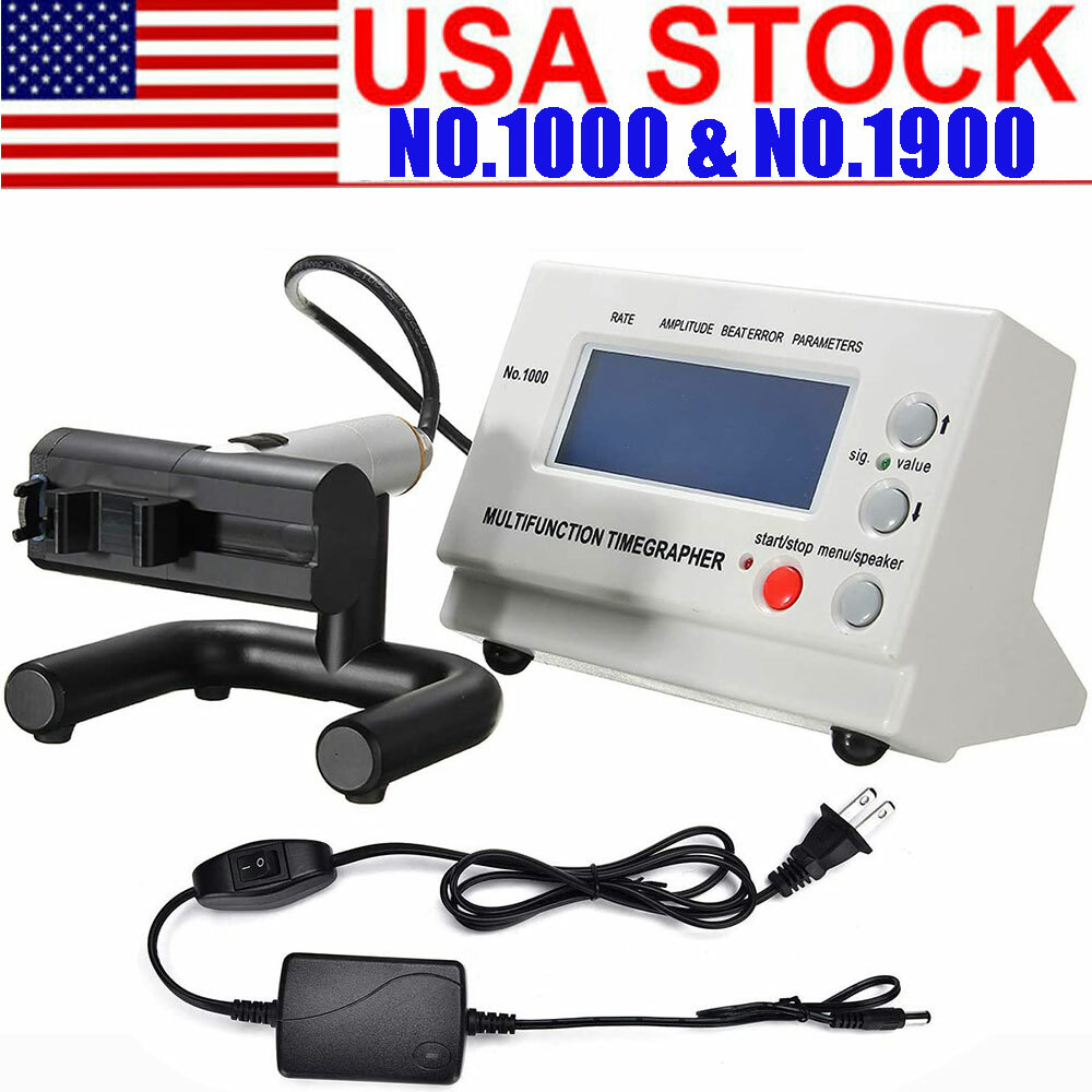 NO.1000 NO.1900 Watch Timing Machine Tester Tools Multi-function Timegrapher