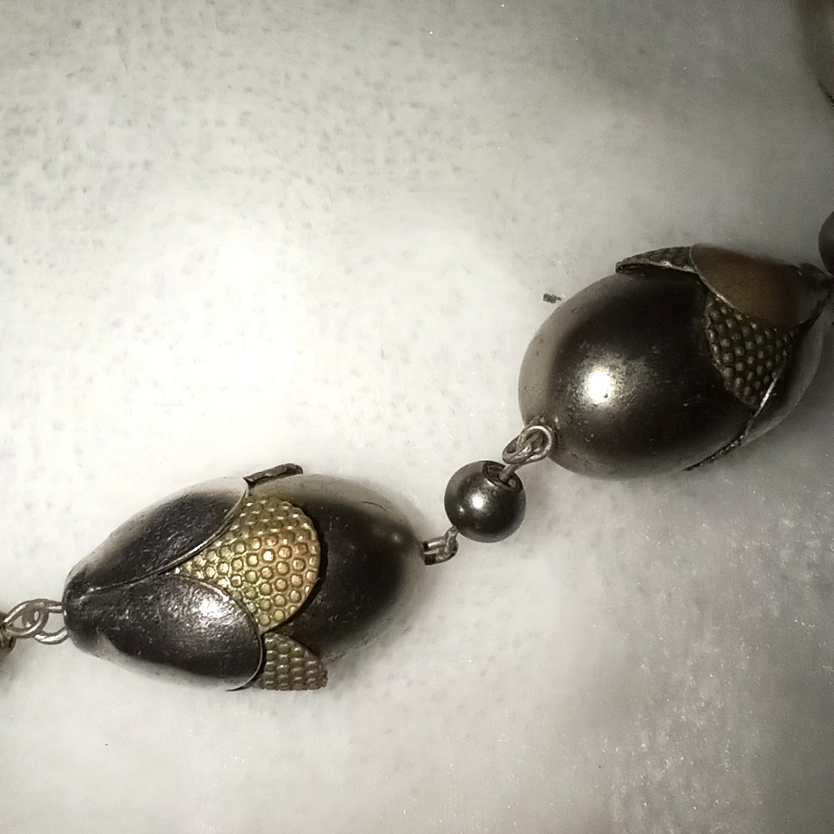 Vintage Art Deco NECKLACE Machine Age Botanical German Modernist J.Bengel School