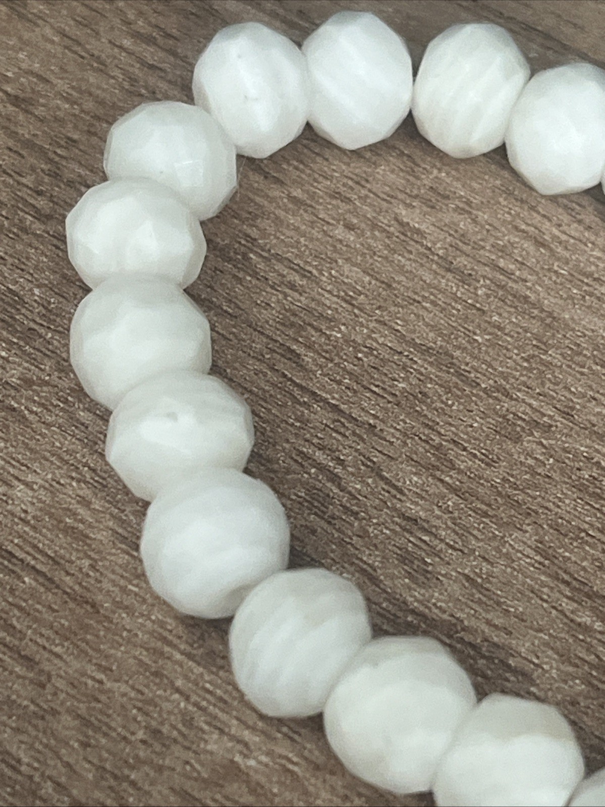Thomas Sabo White Agate Stone Bracelet , Charm Carrier Rare Size 16 Cm Hallmark