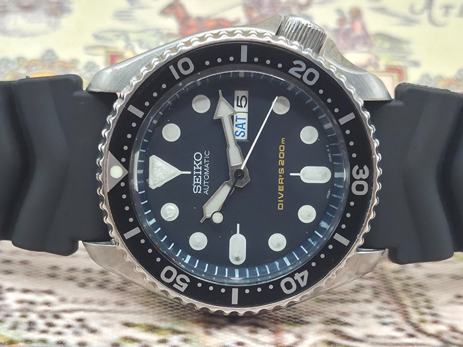 Seiko Automatic Watch SKX007 Mens Scuba Divers 200M 7S26-0020 c.June 1997 BOXED