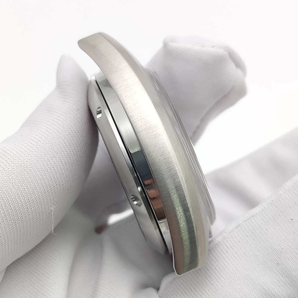 36mm Brushed Pilot Watch Case Sapphire Crystal Fit NH35 NH36 NH70 Movement Mod
