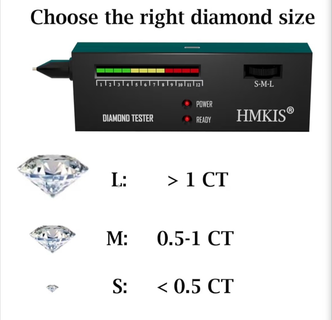 DIAMOND TESTER BLACK PEN PROFESSIONAL JEWELRY DIAMOND TESTER