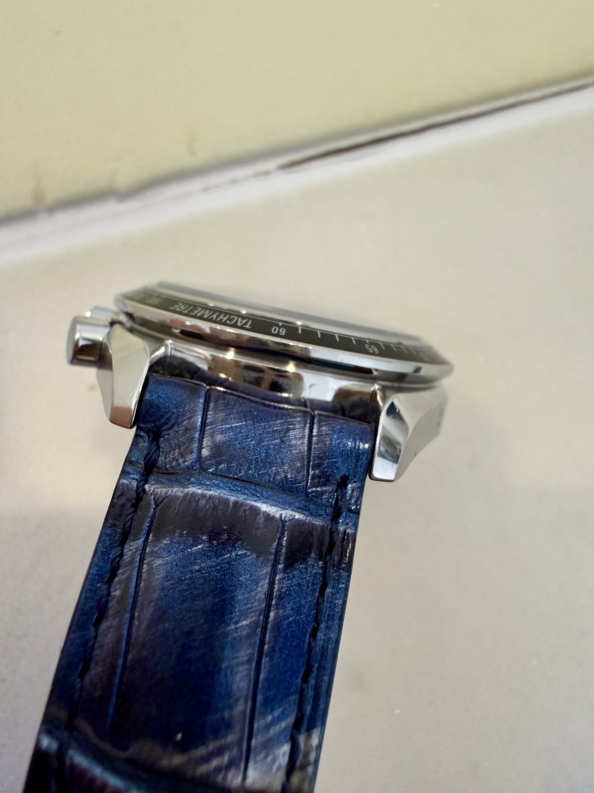 Omega Speedmaster Racing 326.30.40.50.03.001 Blue Dial w/Box & Papers & Straps