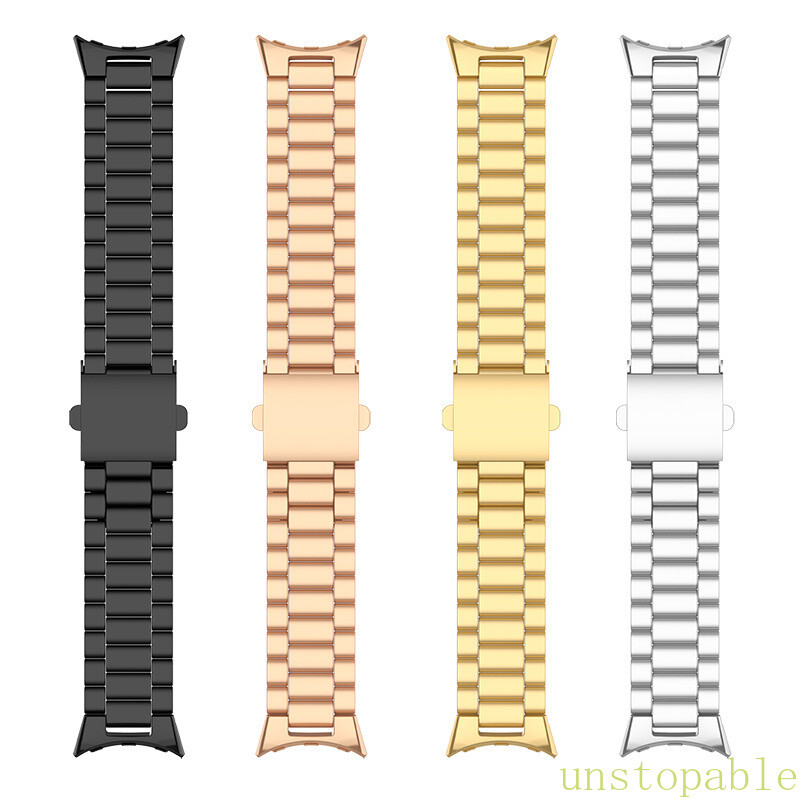 Stainless Steel Strap Metal Watch Band + TPU Case For Google Pixel Watch 4 41mm