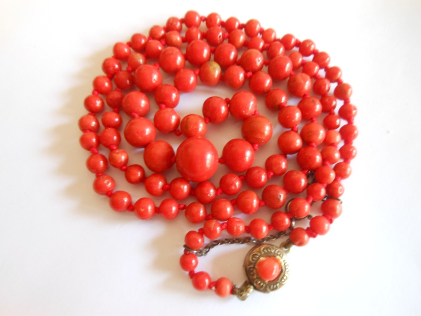 Elegant Red Coral Necklace Sardinia – Ball