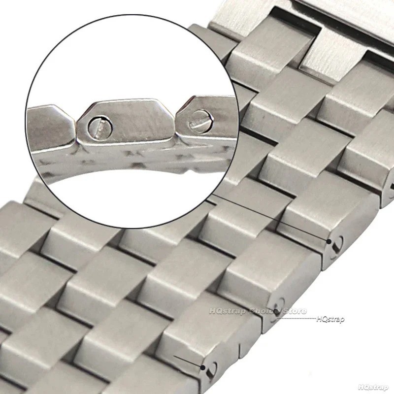 18 20 22 24 26mm Metal Watch Band Premium Solid Stainless Steel Watch Straps