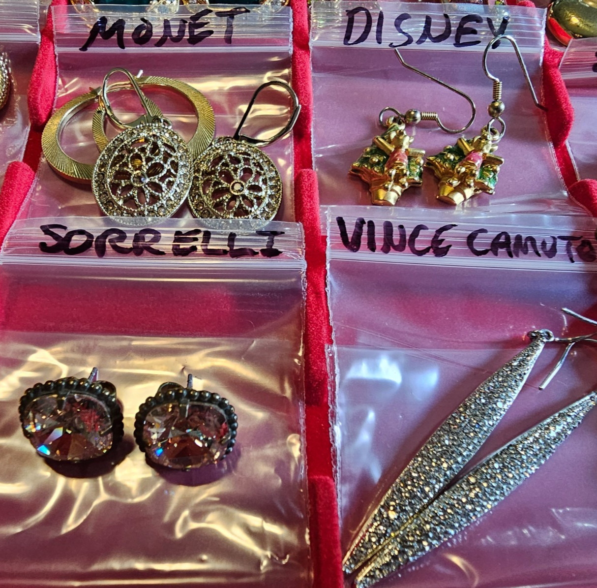 ALL SIGNED 29 Pair Earring lot SILPADA SORRELLI NAPIER MONET TARA DKNY J CREW ++