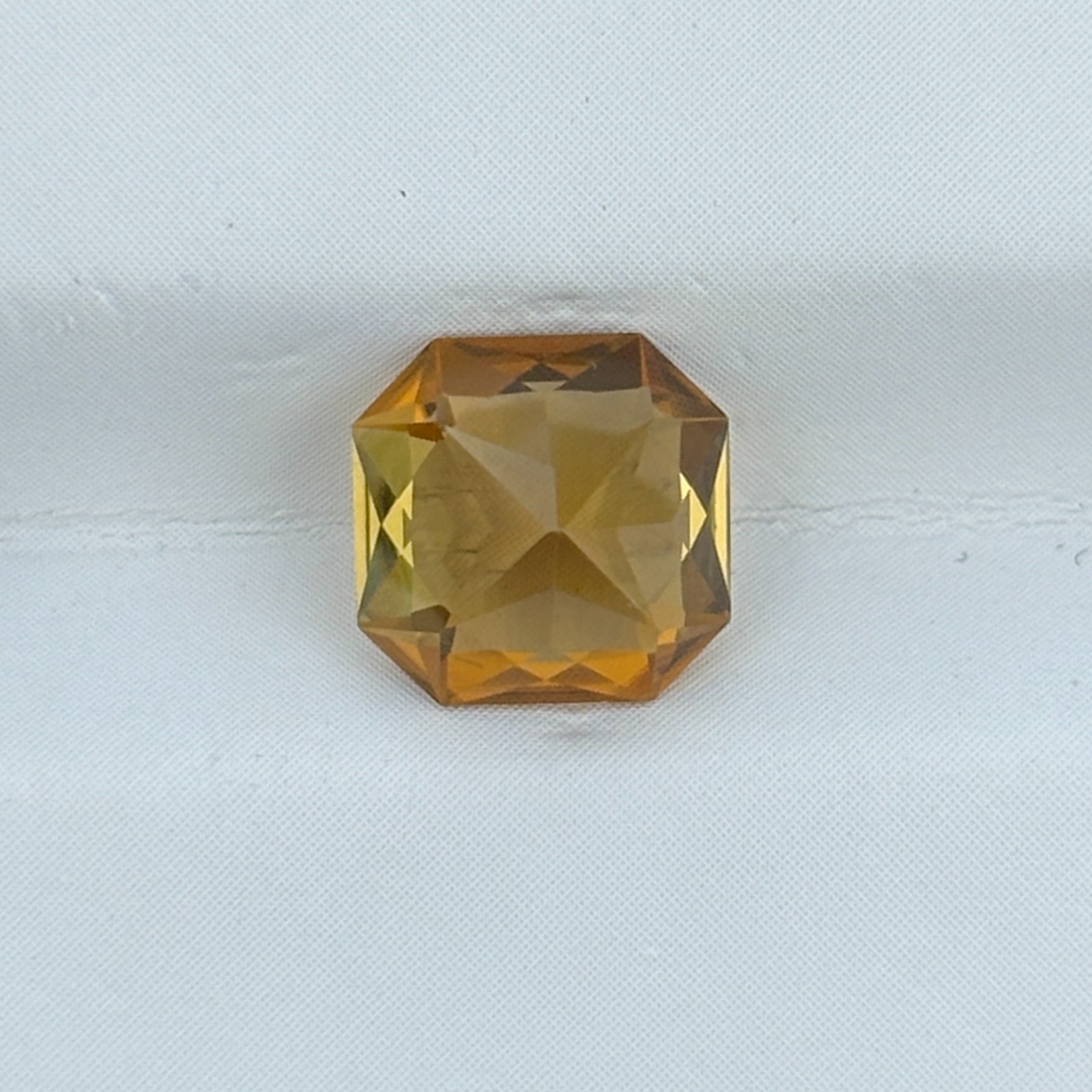 Natural Mustard Yellow Tourmaline 2.05ct Square Radiant | Congo | Gemstone