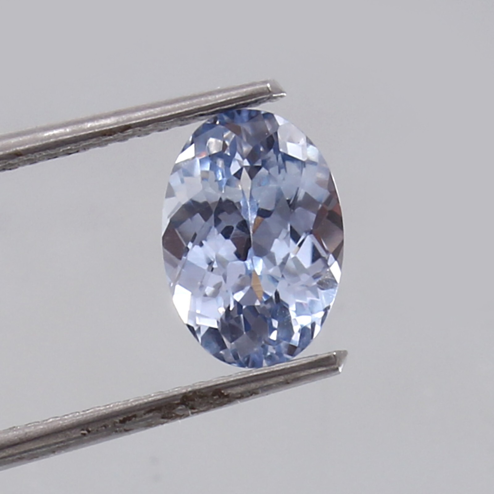 AAA Quality Natural Ceylon Pastel Blue Sapphire Loose Oval Gemstone Cut 12×8 MM
