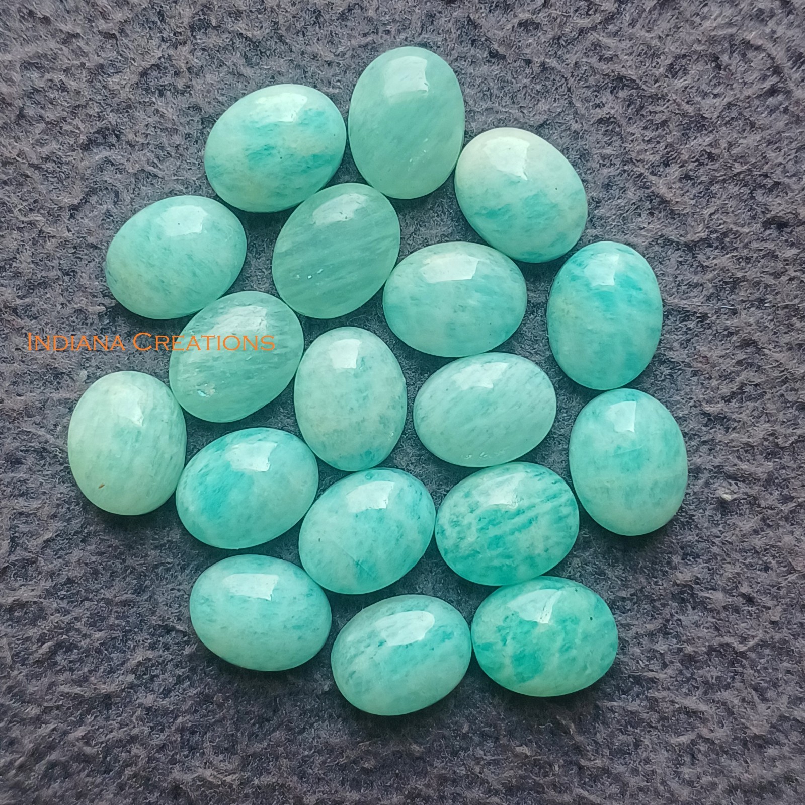 Natural Amazonite Oval Cabochon 5x7mm To 20x25mm Loose Gemstone