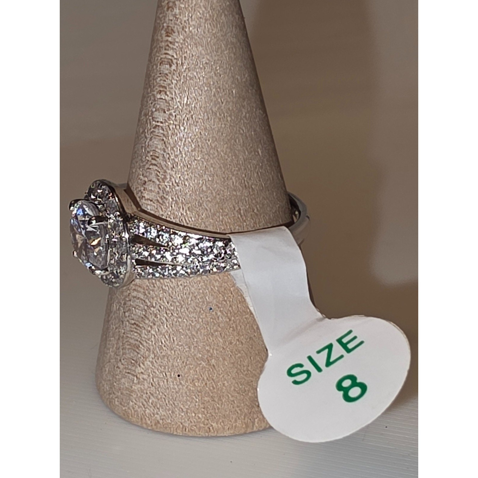 RBP 5618 , Ring Bomb Party Ring, Endless Daydream, Size 8, NWT Rhodium Plating