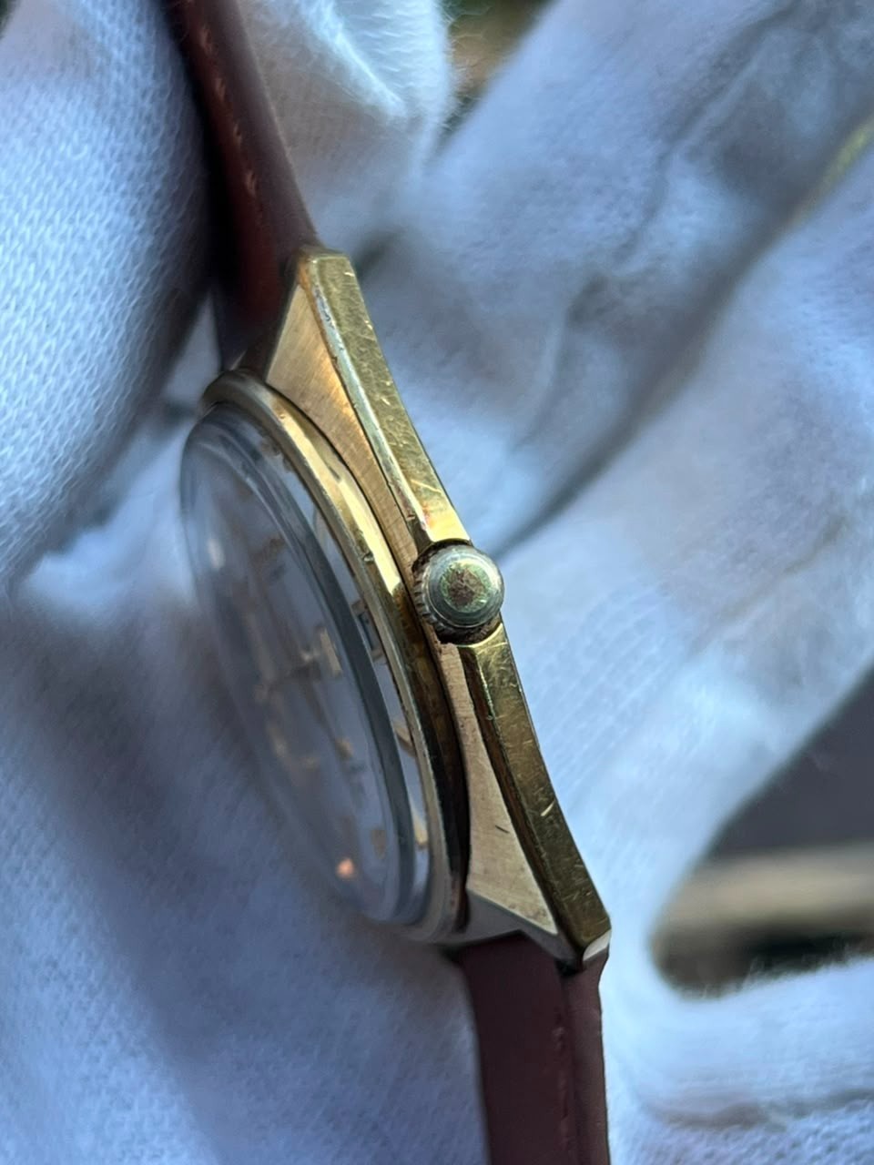 Seiko 5606 7000 Gold Tone ;Kanji /English; Serviced Automatic Quickset Works