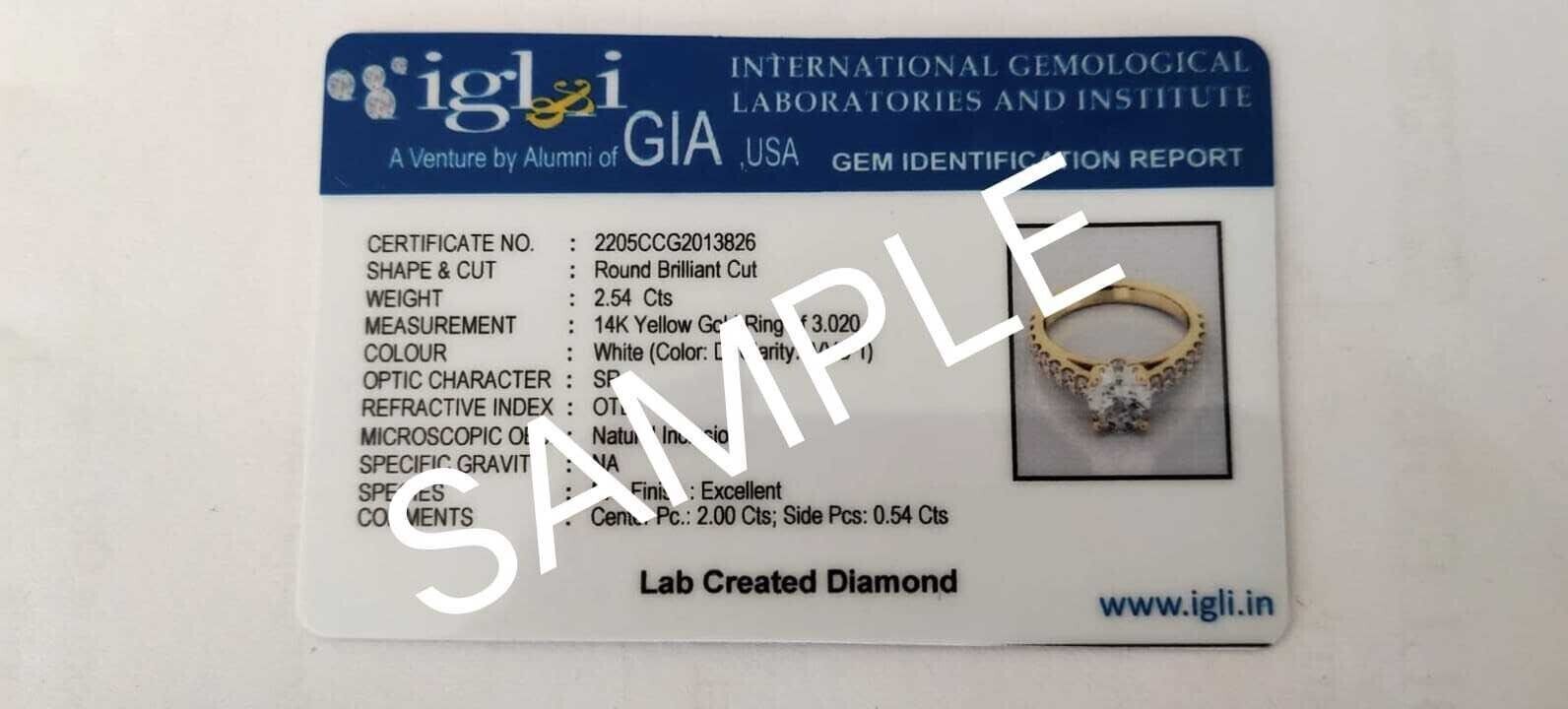 1.35 Ct Round Simulated Diamond Engagement Ring 14K Solid Rose Gold Size 8.5