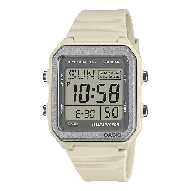 CASIO Collection STANDARD W-221H-8AJF White NEW Japan