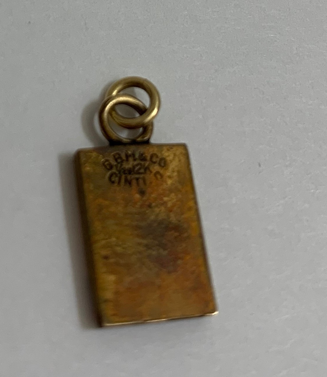 Vintage GE General Electric Small Charm by B. B. M. & Co 1/20 12K