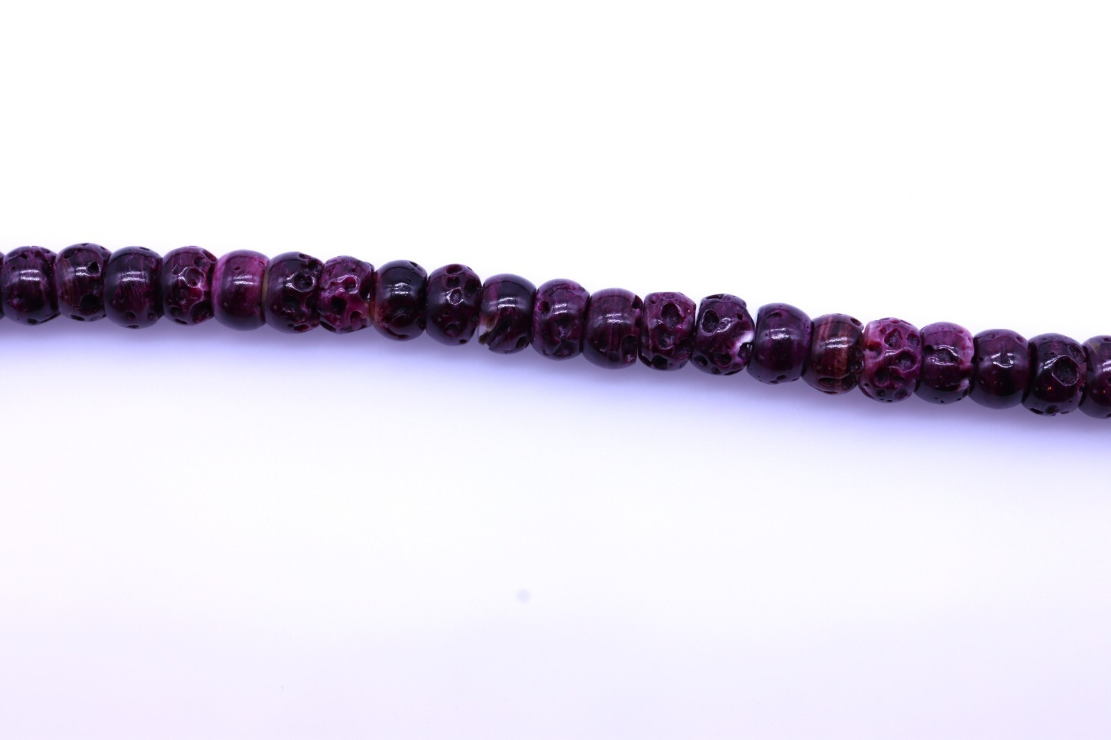 Purple Spiny Oyster Pueblo Navajo Southwestern Native American Ceremony Necklace