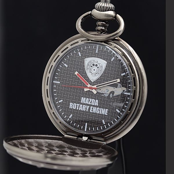 Mazda Rotary Engine Watch Black Limited From Japan With Box