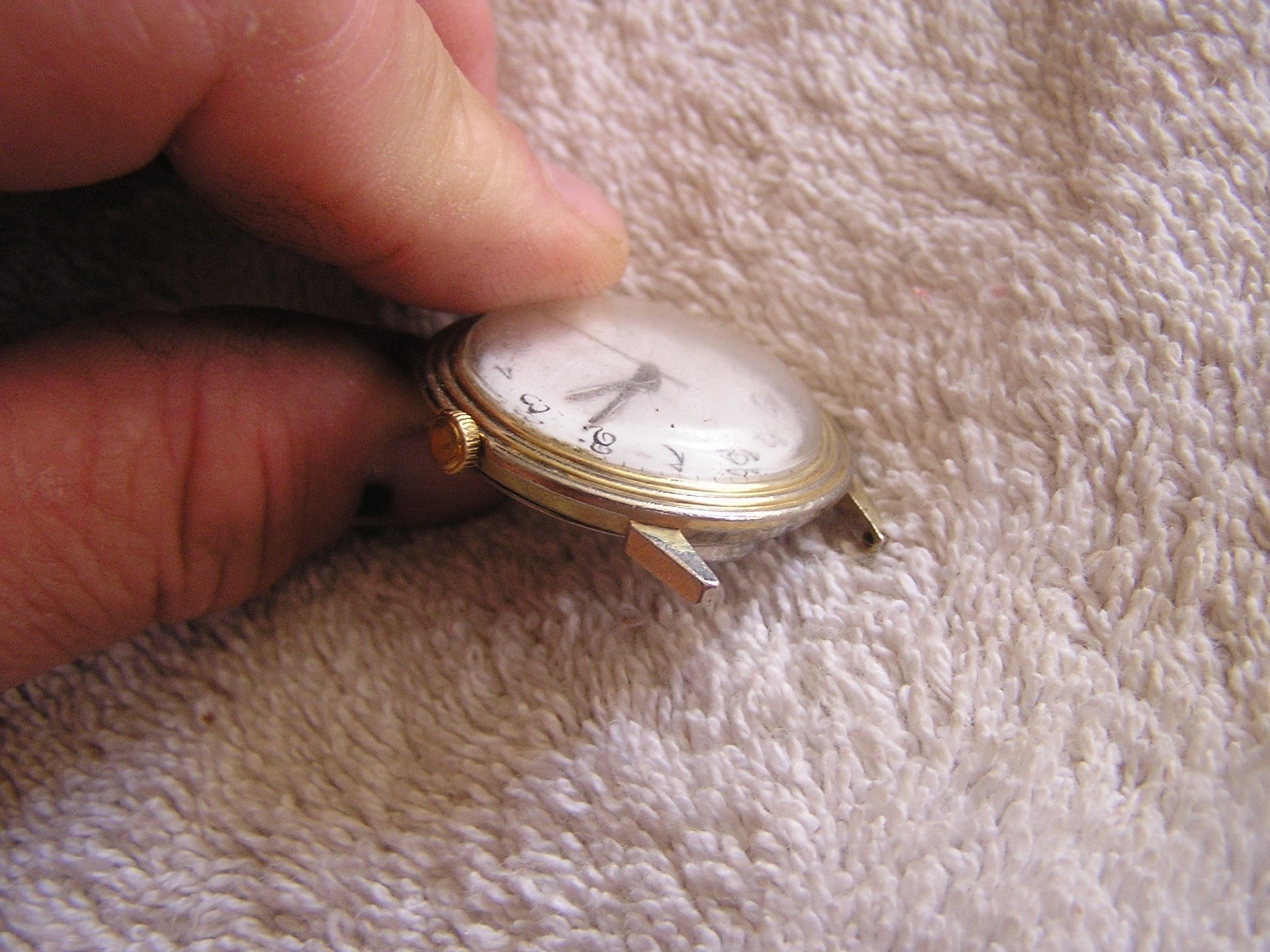 Vintage Timex Electric Dynabeat White Dial