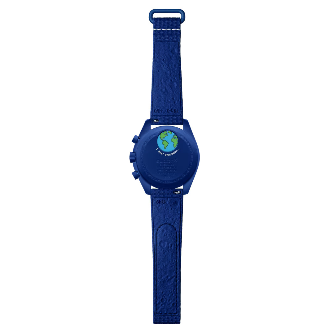 Omega x Swatch x Snoopy Popcorn Harvest MISSION TO EARTHPHASE MOONSHINE GOLD JPN