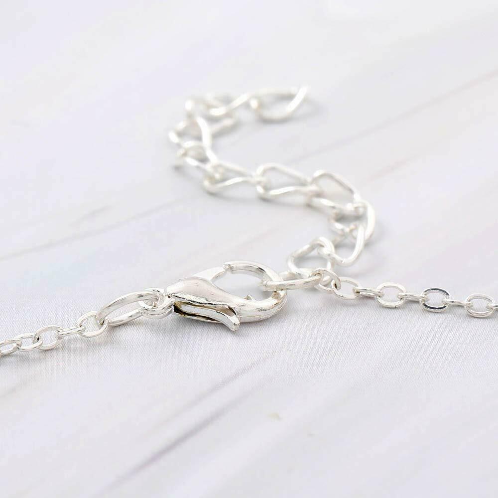 USA Elegant Spring Time Silver Bird and Leaves Lariat Pendant Necklace Jewelry
