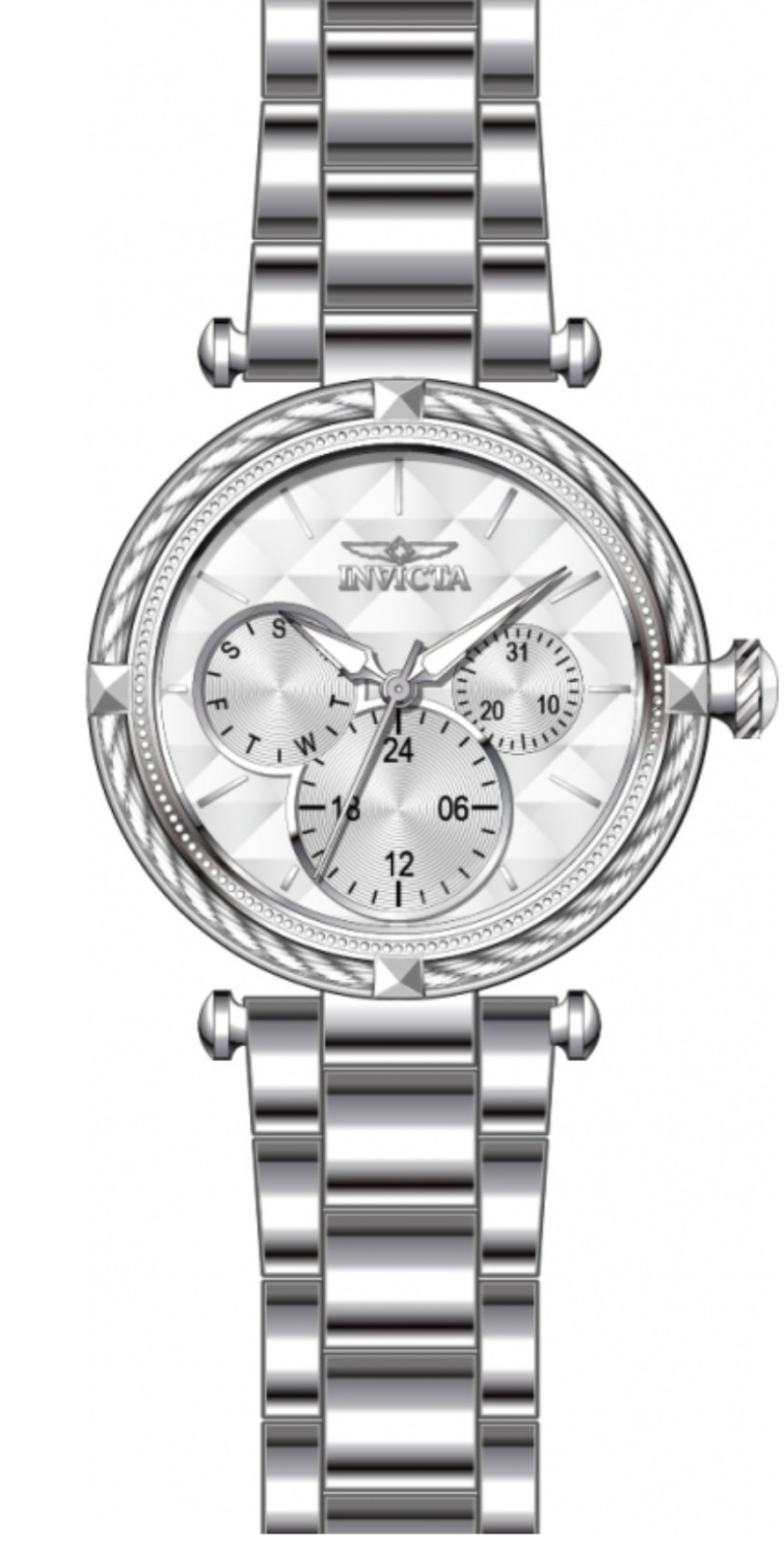 Invicta Bolt Latticia Women’s Watch – 36.5mm. Steel (28955