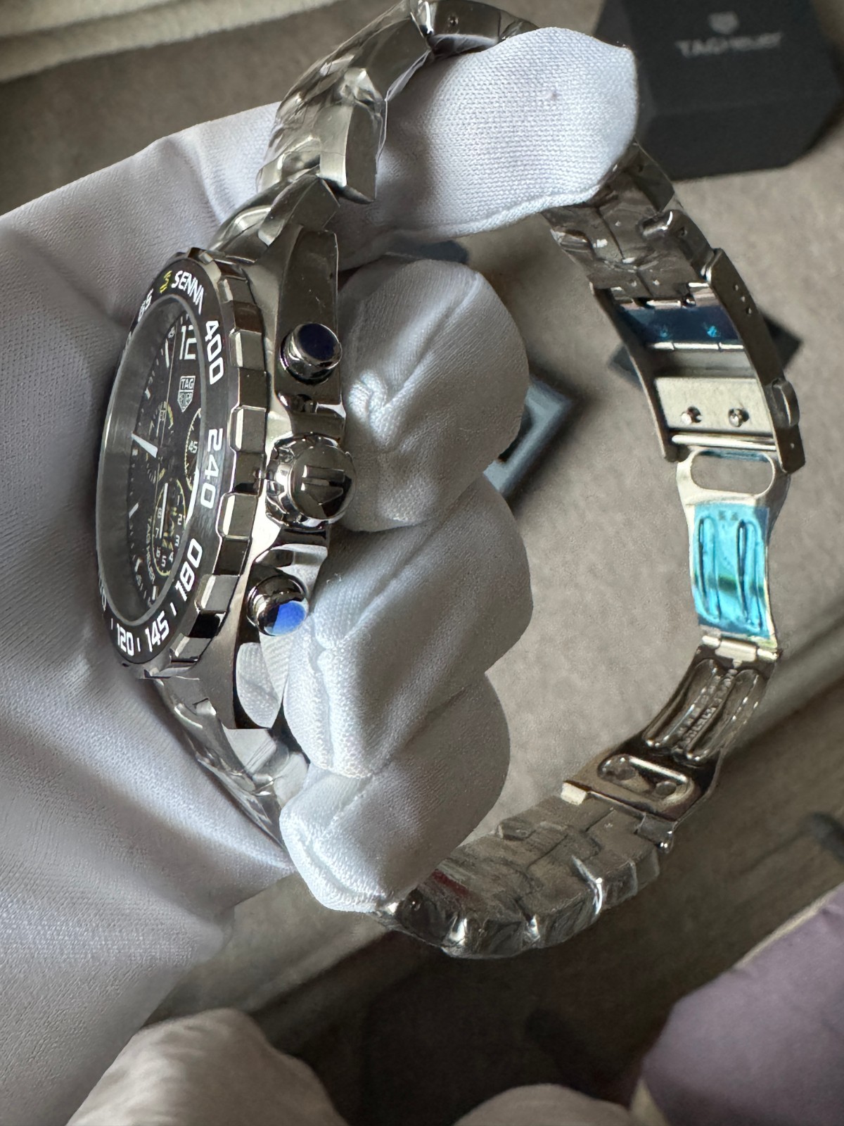 TAG HEUER Formula 1 Ayrton Senna Chronograph Quartz Men’s CAZ101AF