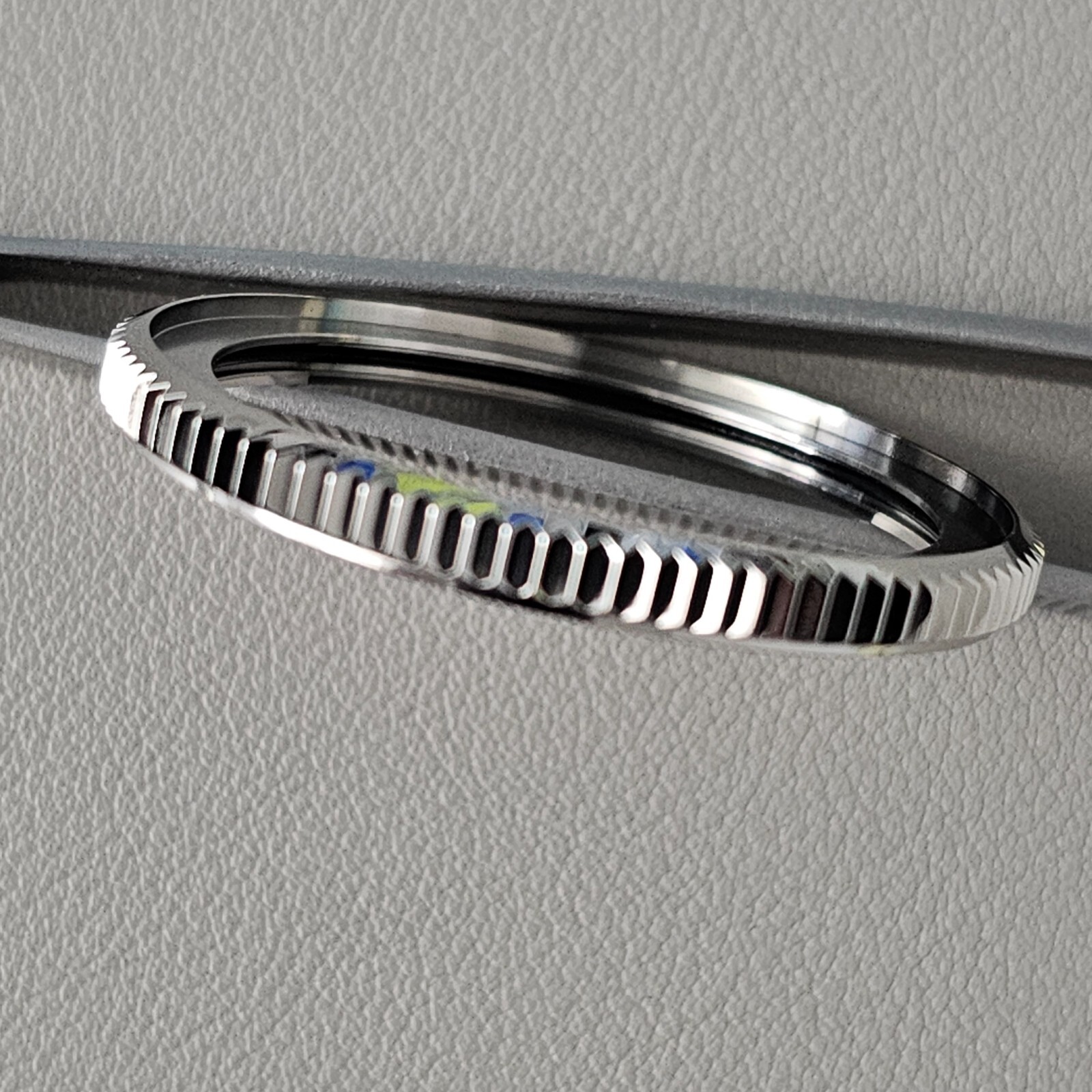 Bezel SKX007 SHARP COIN EDGE / Polished / SEIKO MOD SKX