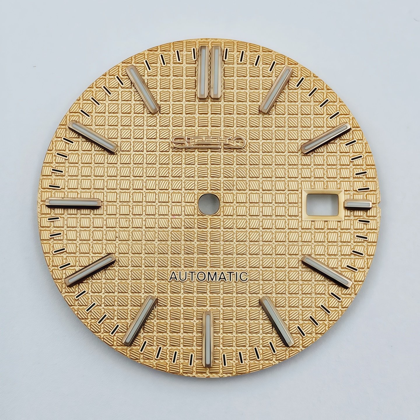 31.8mm Country Oak Watch Dial Green Lume for NH35 NH36 4R Movement Accessories