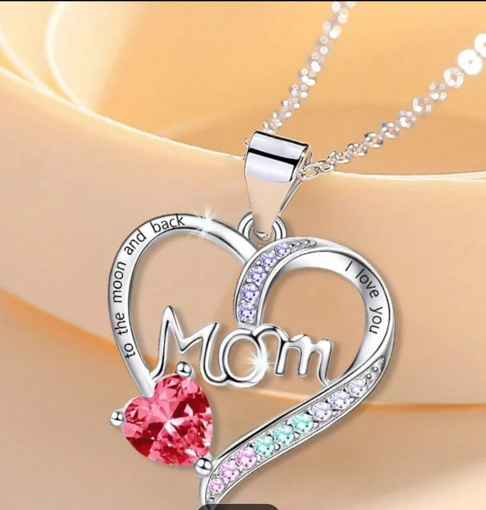 Eternal Heart Sparkling Necklace Fashionable And Creative Exquisite and Perfect