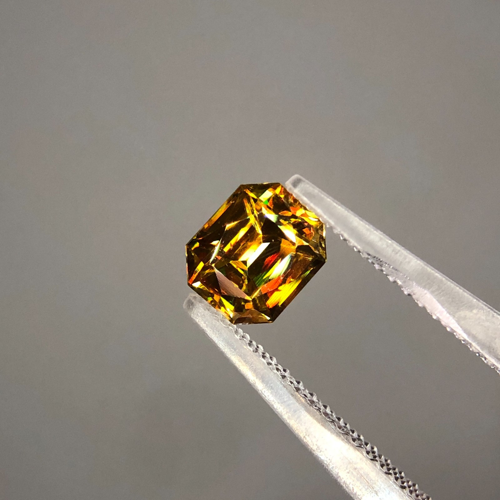 1.20 Carat Natural Full Fire Sphene Titanite | Step Cut | Gemstone For Jewelry