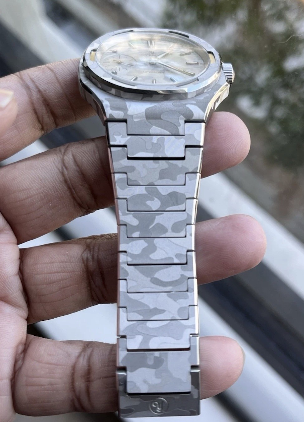 YEMA WRISTMASTER SLIM SMALL SECONDS CMM.29 CAMO SPECIAL EDITION