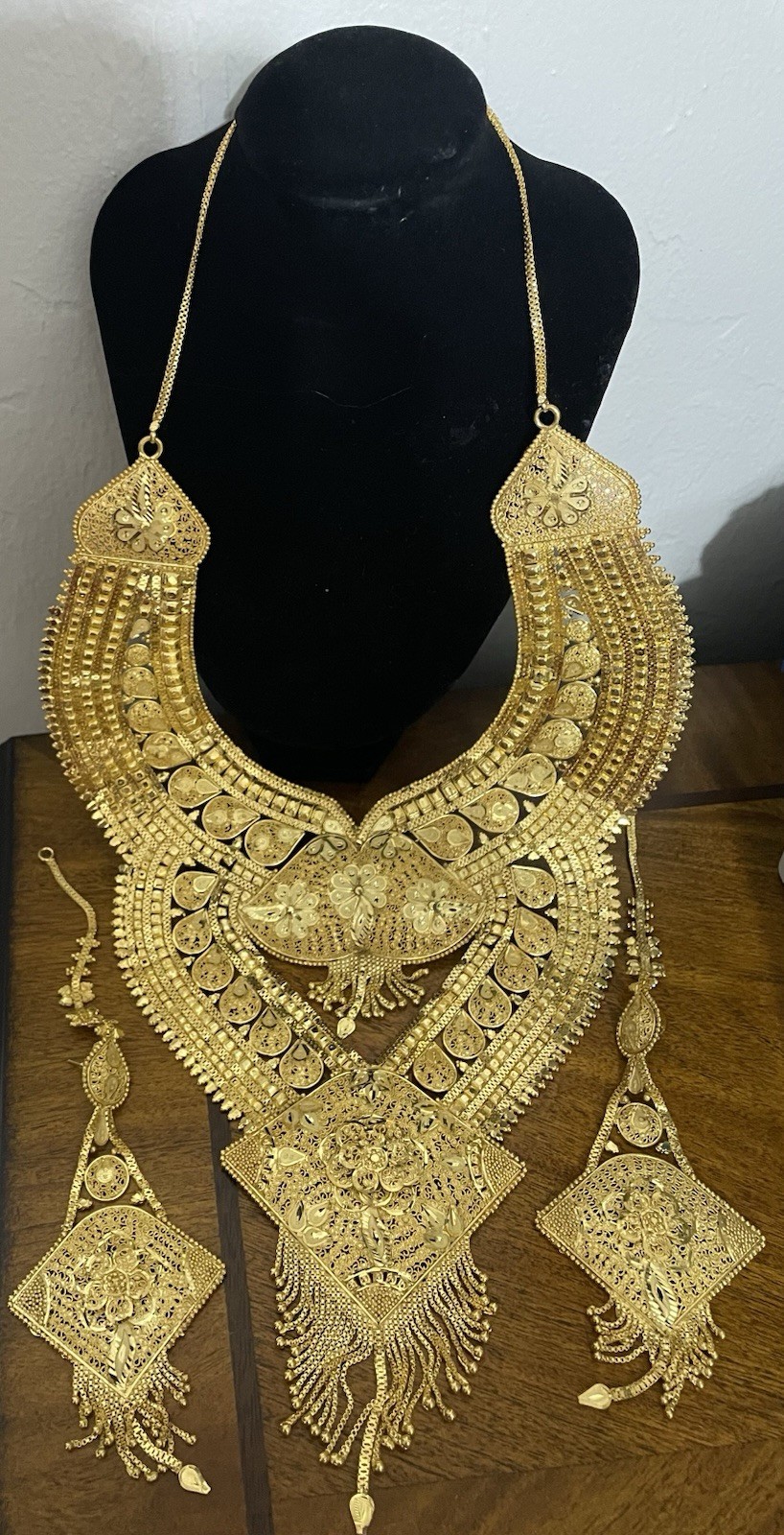 Indian 2gram Gold Jewelry Set